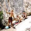 scalare in falesia